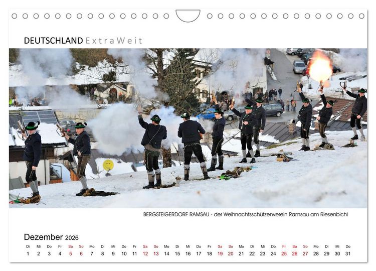 Produktbild: Bergsteigerdorf RAMSAU - Juwel im Berchtesgadener Land (Wandkalender 2026 DIN A4 quer), CALVENDO Monatskalender