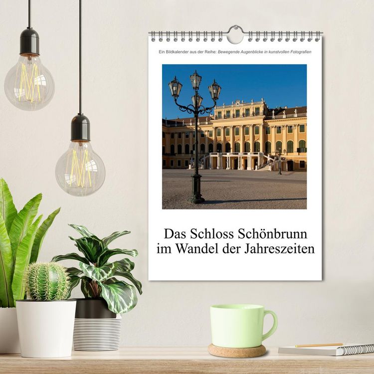 Produktbild: Schloss Sch&ouml;nbrunn im Wandel der Jahreszeiten (Wandkalender 2026 DIN A4 hoch), CALVENDO Monatskalender