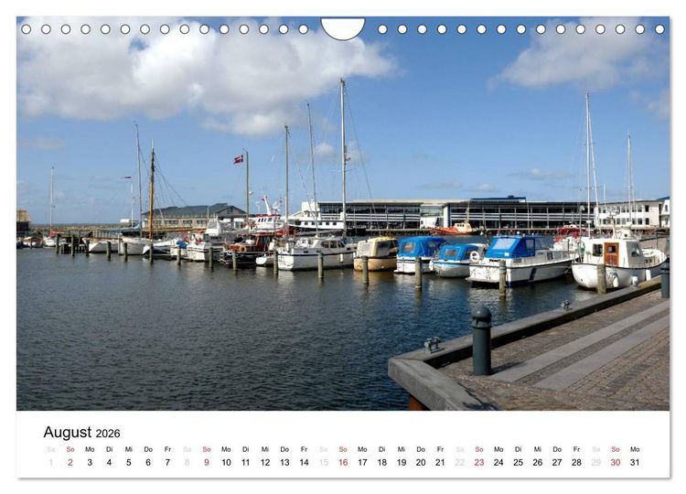 Produktbild: D&auml;nemark &ndash; Unterwegs in J&uuml;tland 2026 (Wandkalender 2026 DIN A4 quer), CALVENDO Monatskalender