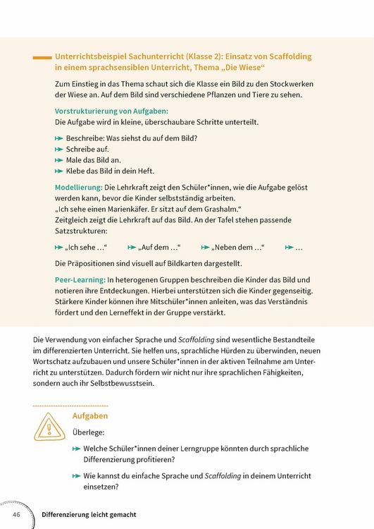 Produktbild: Differenzierung leicht gemacht &ndash; Klasse 1&ndash;4