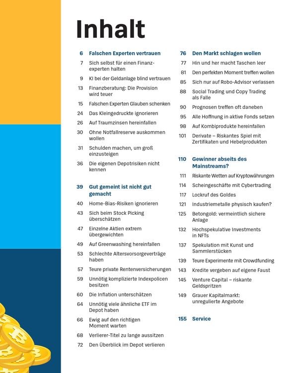 Produktbild: Die gr&ouml;&szlig;ten Anlagefehler und wie man sie vermeidet