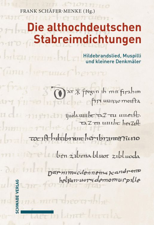 Produktbild: Die althochdeutschen Stabreimdichtungen