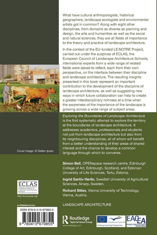 Produktbild: Exploring the Boundaries of Landscape Architecture