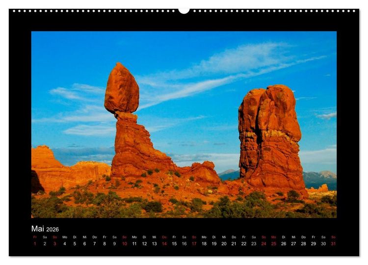 Produktbild: Amerika - Arizona und andere Sch&ouml;nheiten (hochwertiger Premium Wandkalender 2026 DIN A2 quer), Kunstdruck in Hochglanz
