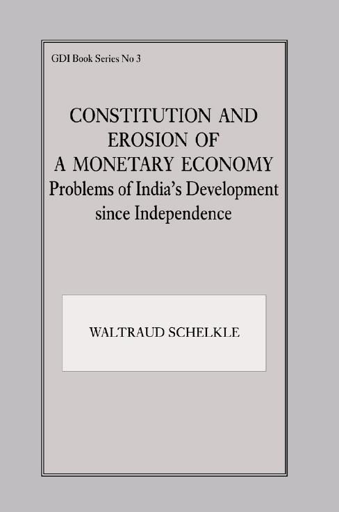 Produktbild: Constitution and Erosion of a Monetary Economy