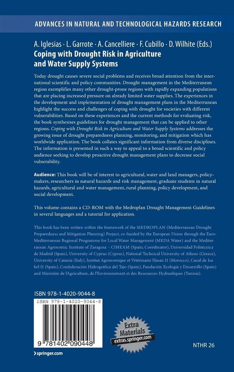 Produktbild: Coping with Drought Risk in Agriculture and Water Supply Systems