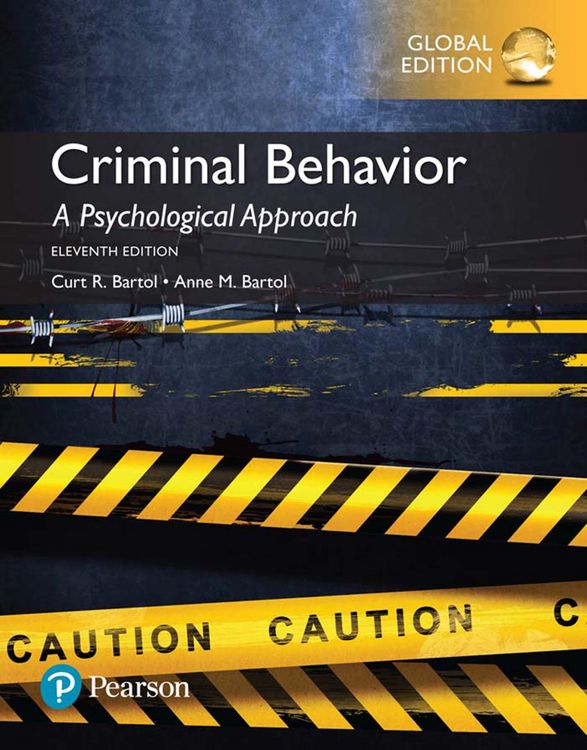 Produktbild: Criminal Behavior: A Psychological Approach, Global Edition