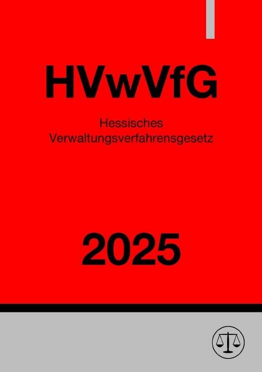 Produktbild: Hessisches Verwaltungsverfahrensgesetz - HVwVfG 2025