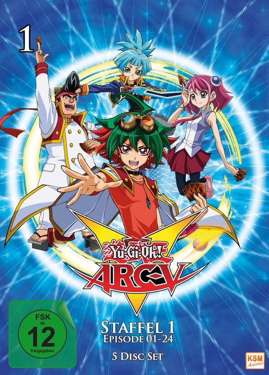 Produktbild: Yu-Gi-Oh! Arc-V - Staffel 1.1: Episode 01-24 [5 DVDs]
