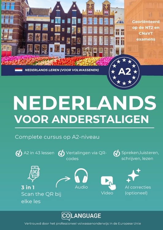 Produktbild: Nederlands voor anderstaligen: complete cursus op A2-niveau (Nederlands leren voor volwassenen)