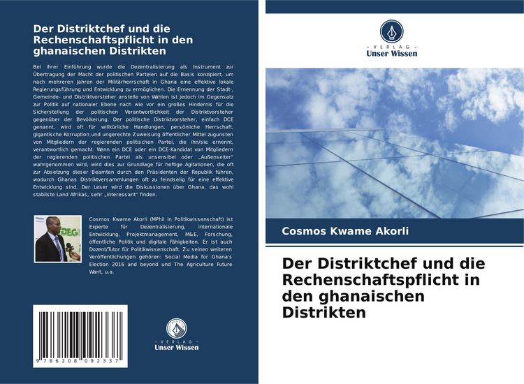 Produktbild: Der Distriktchef und die Rechenschaftspflicht in den ghanaischen Distrikten