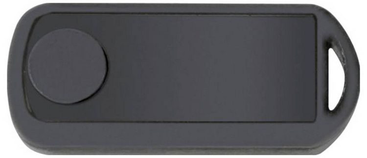 Produktbild: FMH1W-anso Eltako Funk Handsender 1-Kanal Reichweite max. (im Freifeld) 30 m