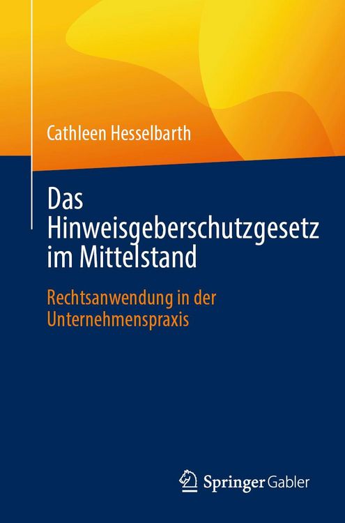 Produktbild: Das Hinweisgeberschutzgesetz im Mittelstand