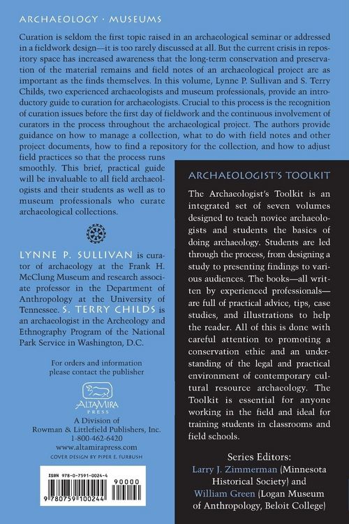 Produktbild: Curating Archaeological Collections