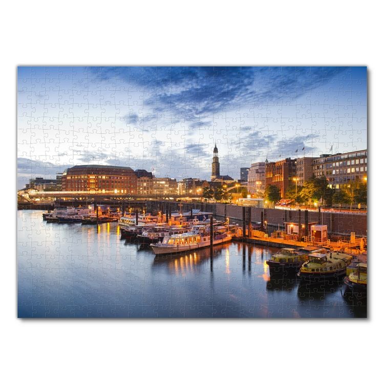 Produktbild: Lais Puzzle Hamburg 500 Teile