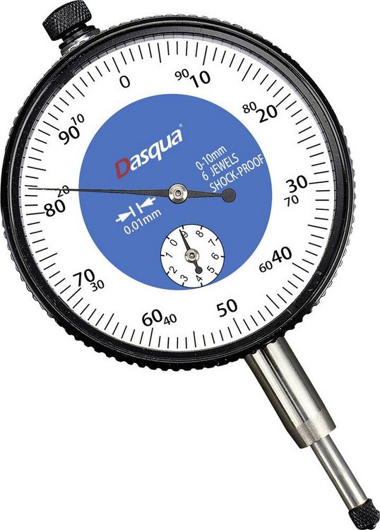 Produktbild: Dasqua 5121-1105 Sto&szlig;feste Messuhr mit Kontrollma&szlig; 10mm