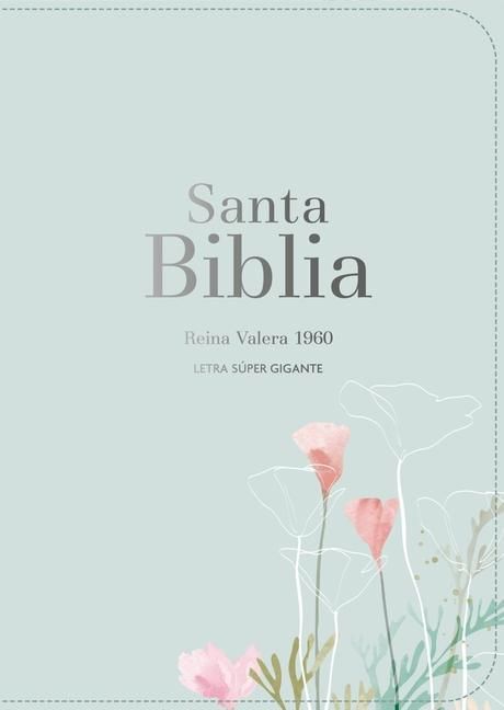Produktbild: Biblia Rvr 1960 Letra S&uacute;per Gigante S&iacute;mil Piel Menta (Bible Rvr 1960 Super Giant Print Leatherlike Mint (Spanish Edition)
