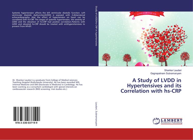Produktbild: A Study of LVDD in Hypertensives and its Correlation with hs-CRP