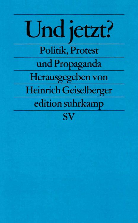 Produktbild: Und jetzt?