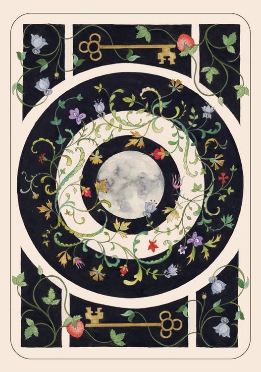 Produktbild: Orakel-Kartenset: Folklore Orakel | Die Liebe, die Reise, die Prophezeiung &ndash; Integriere die zentralen Motive aus Sagen, M&auml;rchen und Erz&auml;hlungen in deine Legung