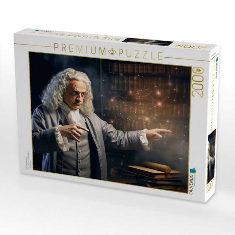 Produktbild: CALVENDO Puzzle Sir Isaac Newton | 2000 Teile Lege-Gr&ouml;&szlig;e 90x67cm Foto-Puzzle f&uuml;r gl&uuml;ckliche Stunden