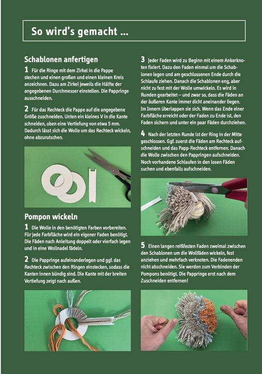 Produktbild: Pompon-Waldtiere (kreativ.kompakt.) Kuschelig weich und nat&uuml;rlich
