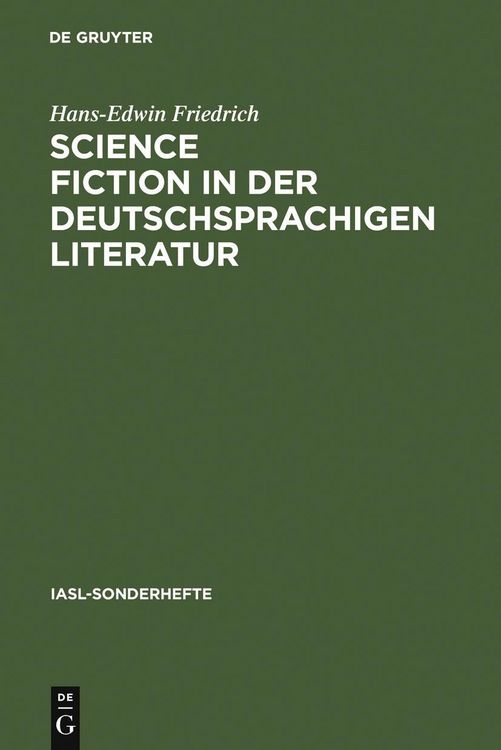 Produktbild: Science Fiction in der deutschsprachigen Literatur