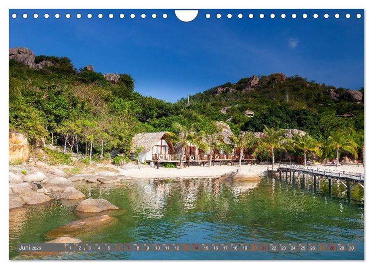Produktbild: Vietnam, die sch&ouml;nsten Traumstr&auml;nde (Wandkalender 2026 DIN A4 quer), CALVENDO Monatskalender