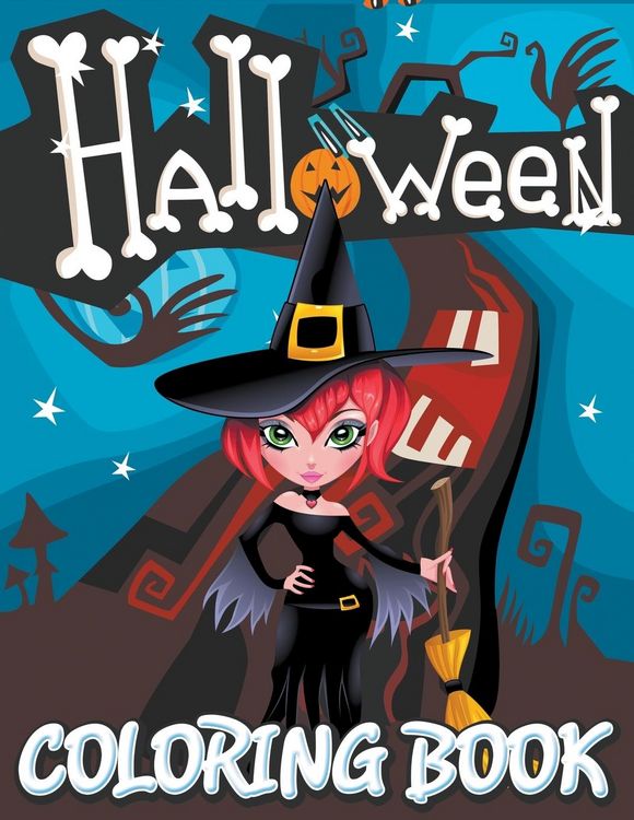 Produktbild: Halloween Coloring Book (Jumbo Size)