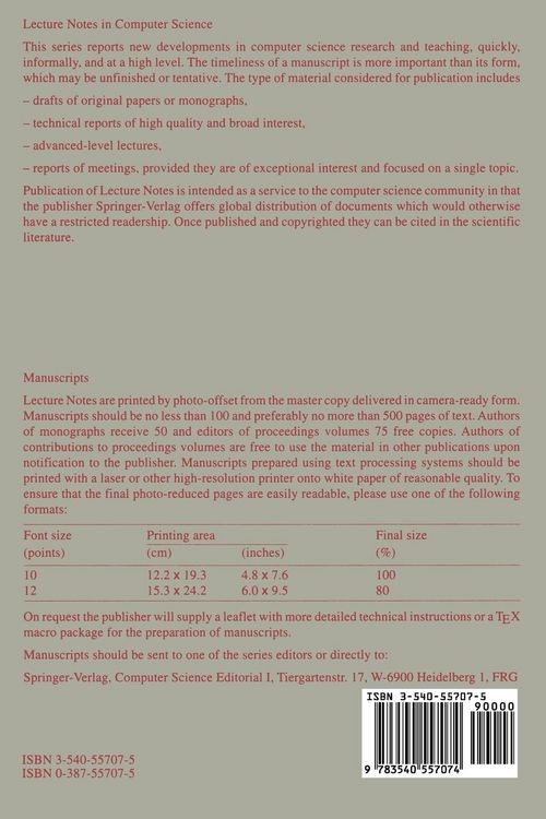 Produktbild: Logical Foundations of Computer Science - Tver '92
