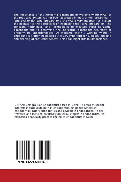 Produktbild: Working Width In Endodontics