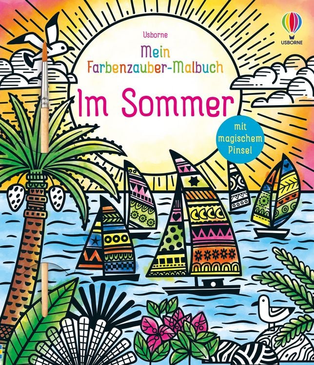 Produktbild: Mein Farbenzauber-Malbuch: Im Sommer