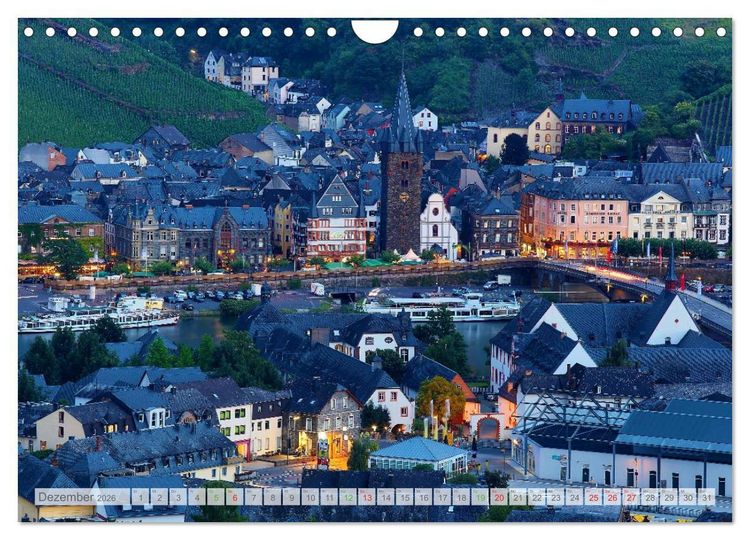 Produktbild: BERNKASTEL-KUES (Wandkalender 2026 DIN A4 quer), CALVENDO Monatskalender