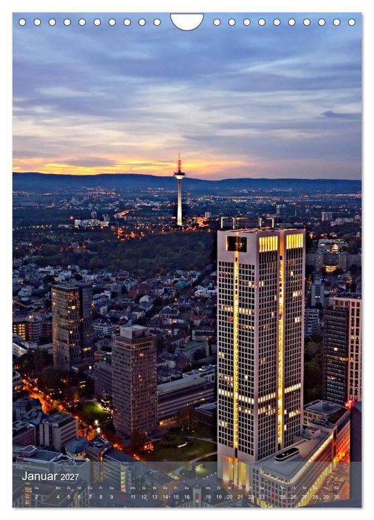 Produktbild: Frankfurter Pflaster (Wandkalender 2027 DIN A4 hoch), CALVENDO Monatskalender