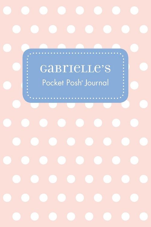 Produktbild: Gabrielle's Pocket Posh Journal, Polka Dot