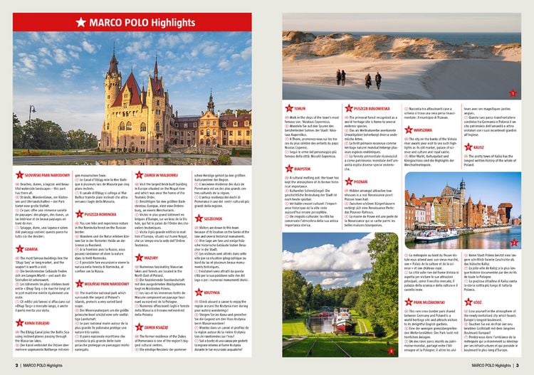 Produktbild: MARCO POLO Reiseatlas Polen 1:300.000
