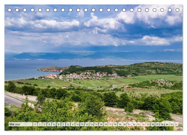 Produktbild: Faszinierendes Albanien (Tischkalender 2026 DIN A5 quer), CALVENDO Monatskalender