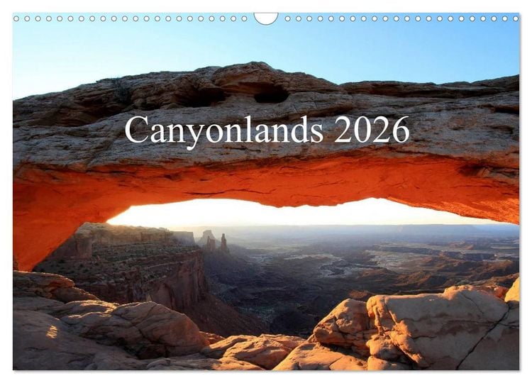 Produktbild: Canyonlands 2026 (Wandkalender 2026 DIN A3 quer), CALVENDO Monatskalender