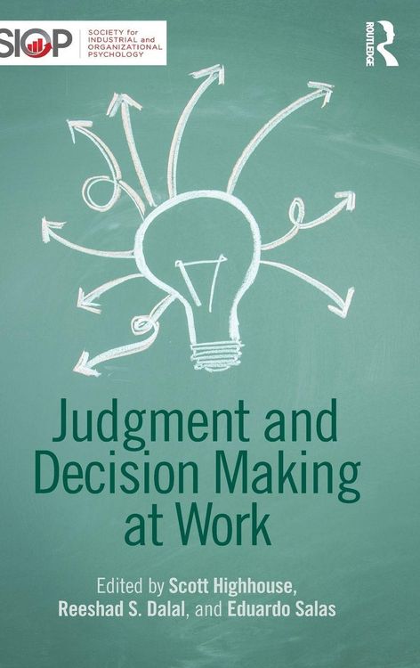 Produktbild: Judgment and Decision Making at Work
