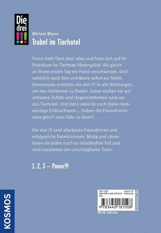 Produktbild: Die drei !!!, 119, Trubel im Tierhotel