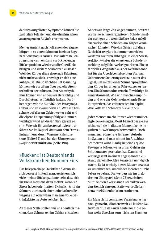 Produktbild: Neurozentriertes Training bei R&uuml;ckenschmerzen