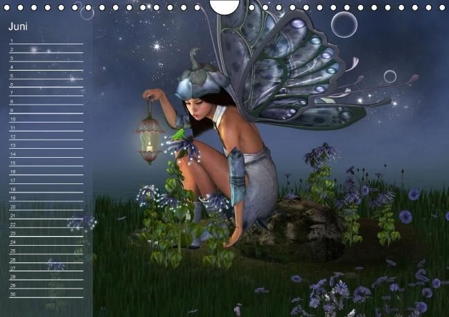 Produktbild: Elfenlichter (Wandkalender immerw&auml;hrend DIN A4 quer)