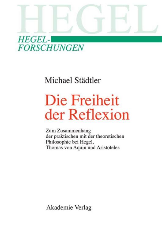 Produktbild: Die Freiheit der Reflexion
