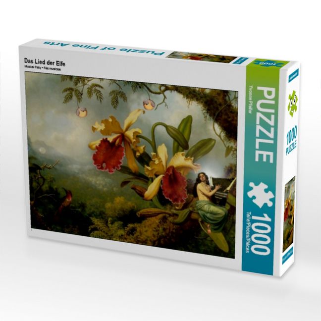 Produktbild: CALVENDO Puzzle Das Lied der Elfe | 1000 Teile Lege-Gr&ouml;&szlig;e 64x48cm Foto-Puzzle f&uuml;r gl&uuml;ckliche Stunden