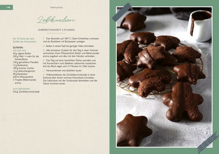 Produktbild: Das vegane Backbuch f&uuml;r Festtage