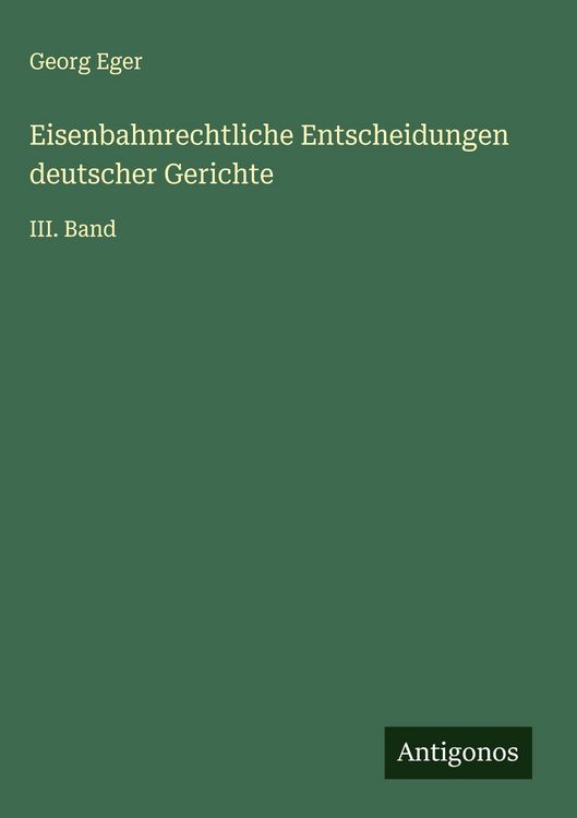 Produktbild: Eisenbahnrechtliche Entscheidungen deutscher Gerichte