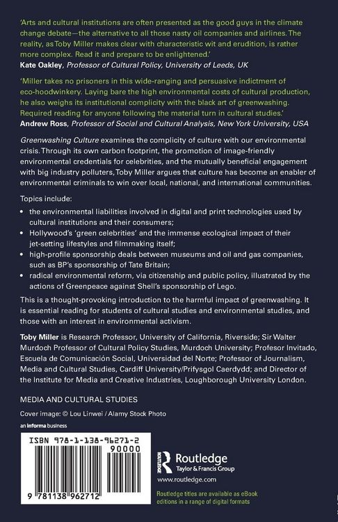 Produktbild: Greenwashing Culture