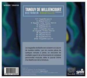 Produktbild: Beethoven - Bagatelles l'int'grale