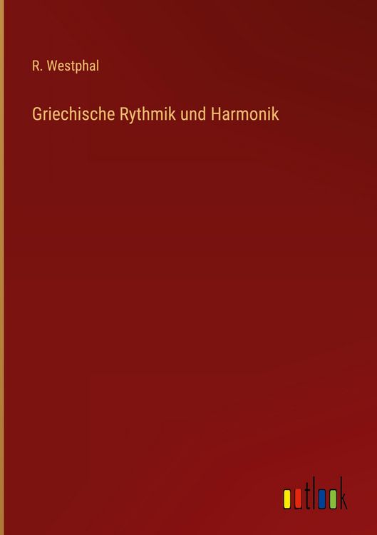 Produktbild: Griechische Rythmik und Harmonik