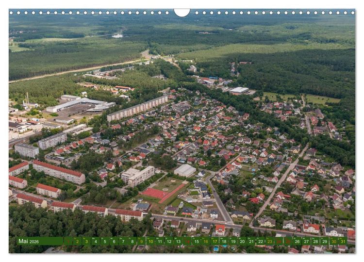 Produktbild: Eberswalde in Luftbildern (Wandkalender 2026 DIN A3 quer), CALVENDO Monatskalender